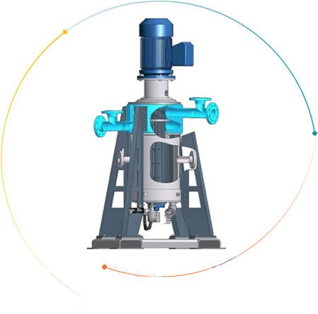 Liquid liquid centrifugal extractor