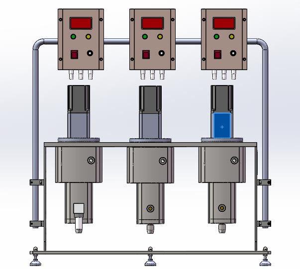 Liquid-liquid extraction equipment drawing